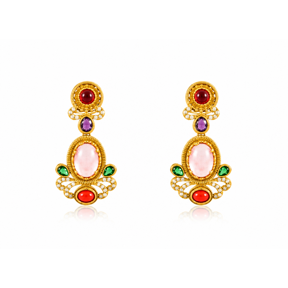 CHOKER SET WITH EARRINGS