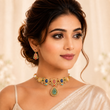 CHOKER SET WITH EARRINGS