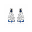 AMERICAN DIAMOND NECKLACE SET WITH EARRINGS