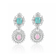 CZ NECKLACE SET WITH EARRINGS