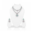 CZ NECKLACE SET WITH EARRINGS