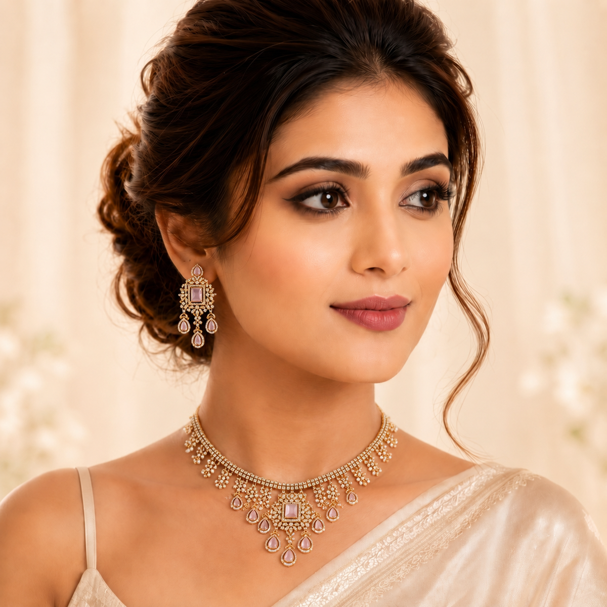 NECKLACE SET WITH EARRINGS