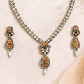 LONG RAANI HAAR STYLE WITH EARRINGS