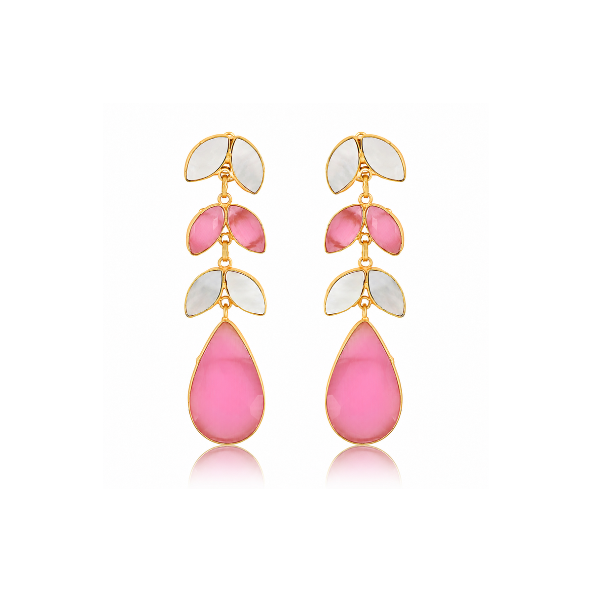 ARTIFICIAL PEARL NECKLACE SET WITH EARRING
