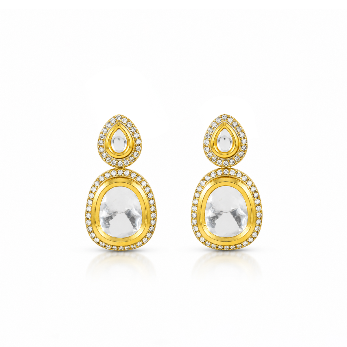 KUNDAN CHOKER SET WITH EARRINGS
