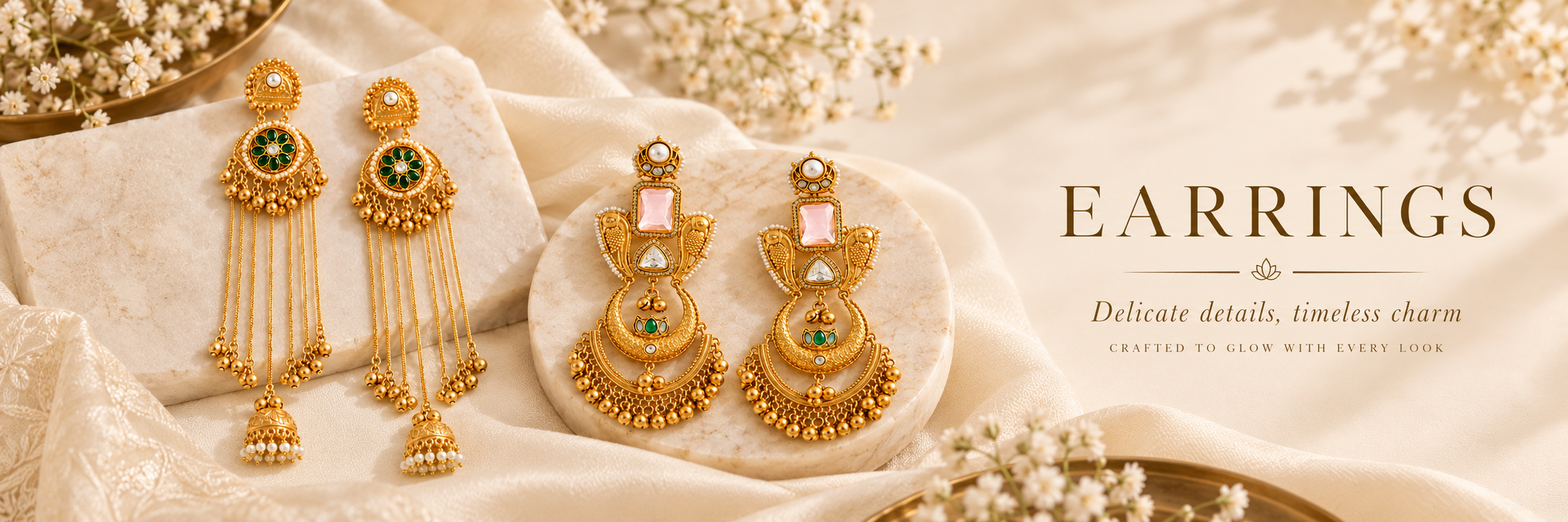 Earrings
 banner